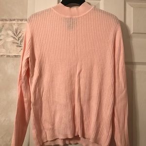 Laura Scott Women’s Sweater - Light Pink - Large (14-16)  winter clothing tops